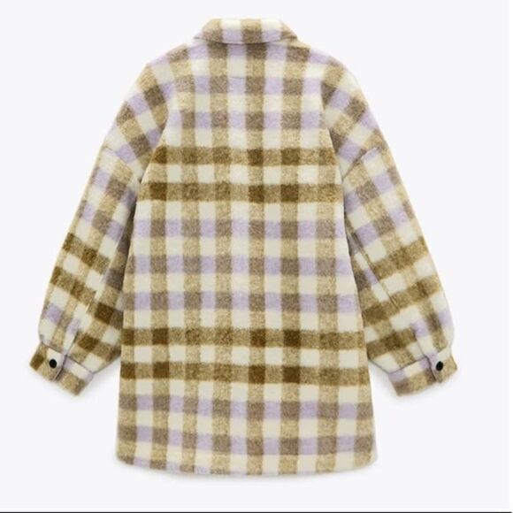 Zara Shacket Jacket Short Coat Bloggers Fav - Picture 12 of 14